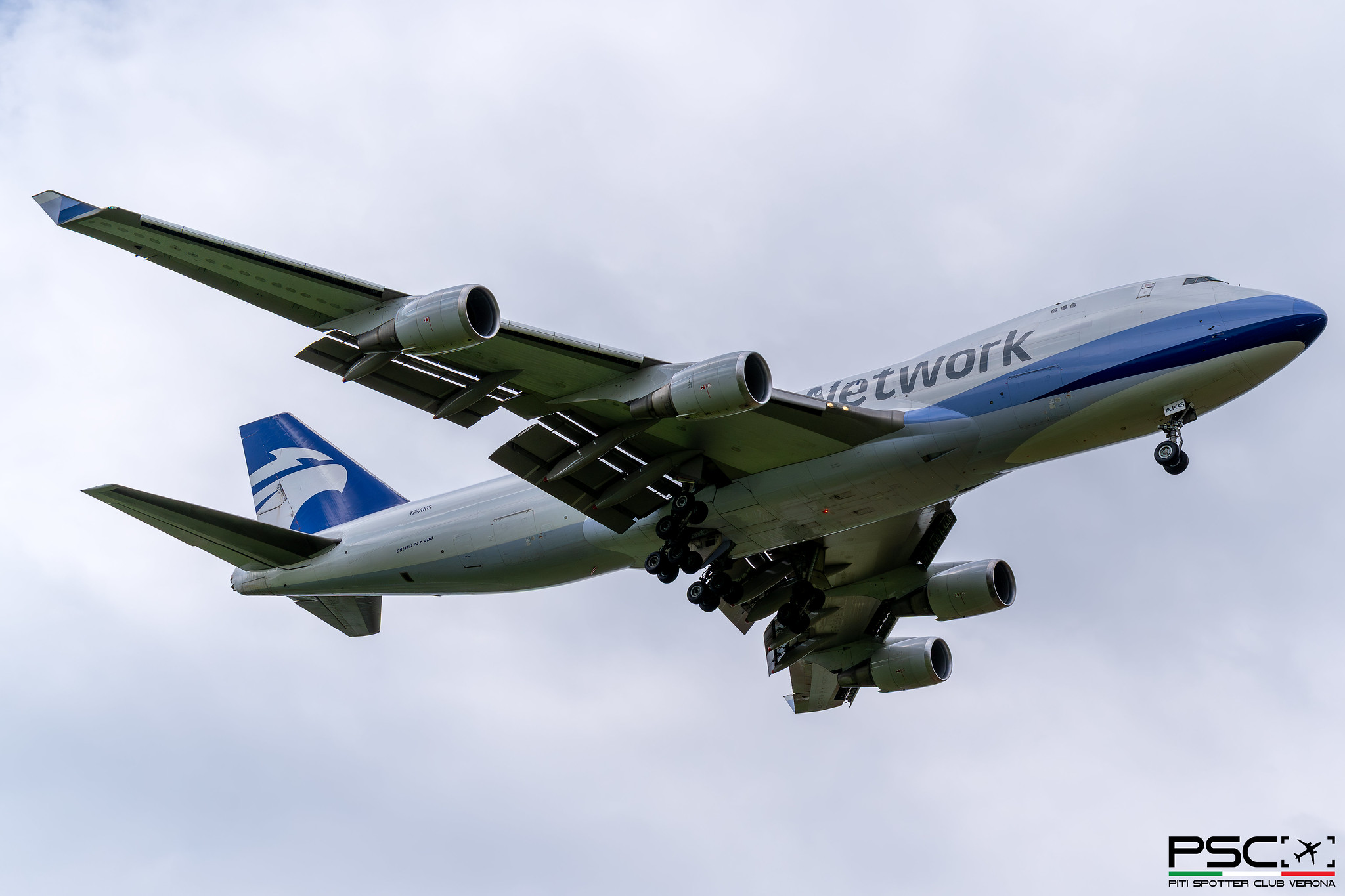 TF-AKG Boeing 747-409F (SCD) 33732 1339 CF6-80C2B1F  Air Atlanta Icelandic>Network Aviation 2003 
