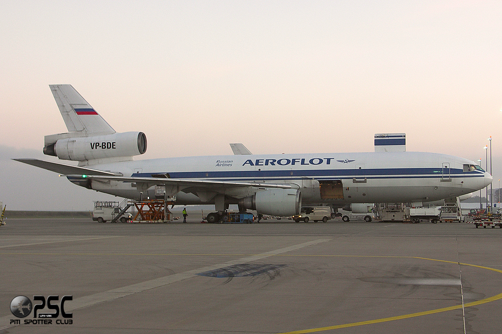 VP-BDE DC-10-40F 47823/306 Aeroflot @ Hahn Airport 2005 © Piti Spotter Club Verona