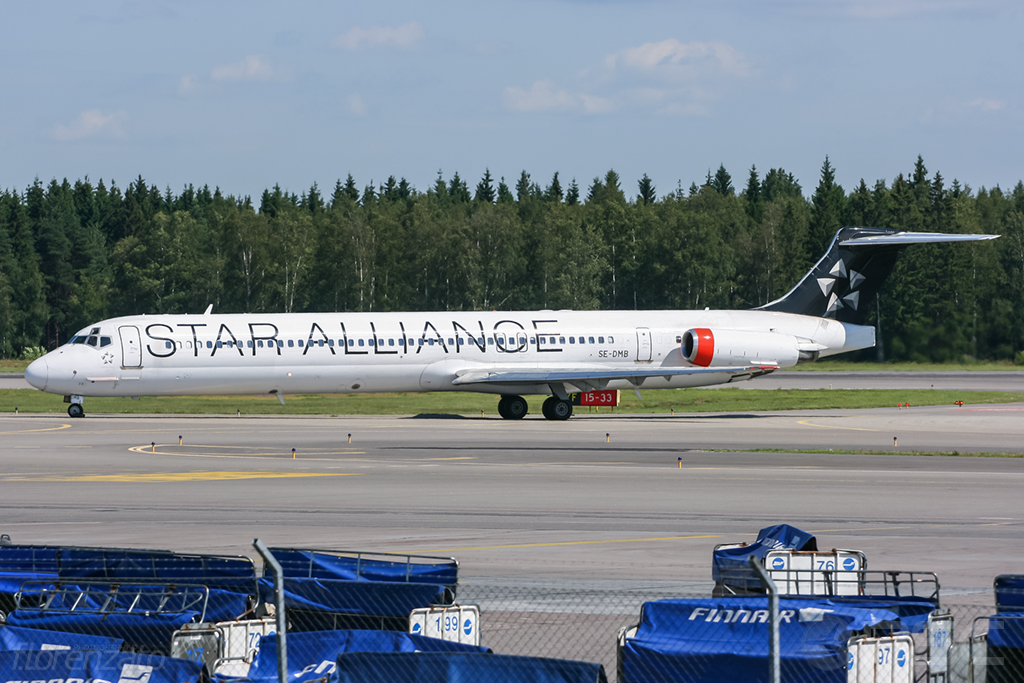 SE-DMB MD-82 53314/1946 SAS Scandinavian Airlines - Scandinavian Airlines System @ Helsinki Airport 2008 © Piti Spotter Club Verona