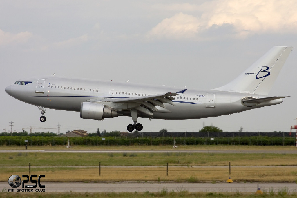 F-HBOY A310-324ET 650 Blue Line