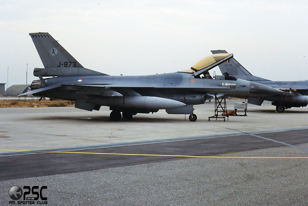J-873   F-16AM  6D-90 @ Aeroporto di Verona   © Piti Spotter Club Verona
