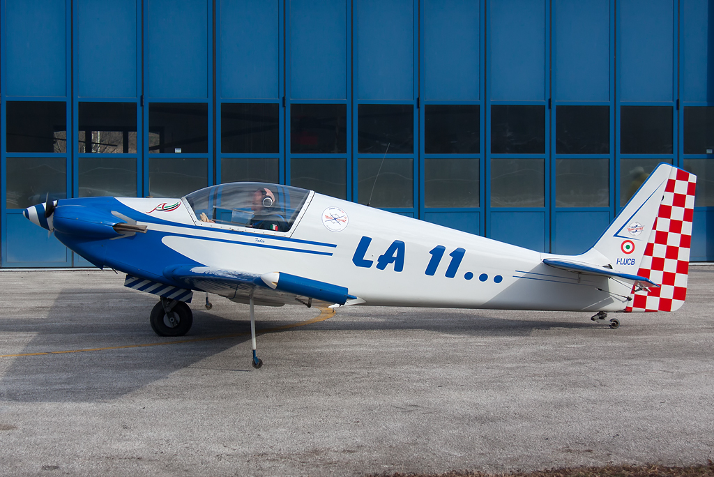 I-LUCB - Sportavia-Fournier RF-4D - Private @ Aeroporto di Trento © Piti Spotter Club Verona