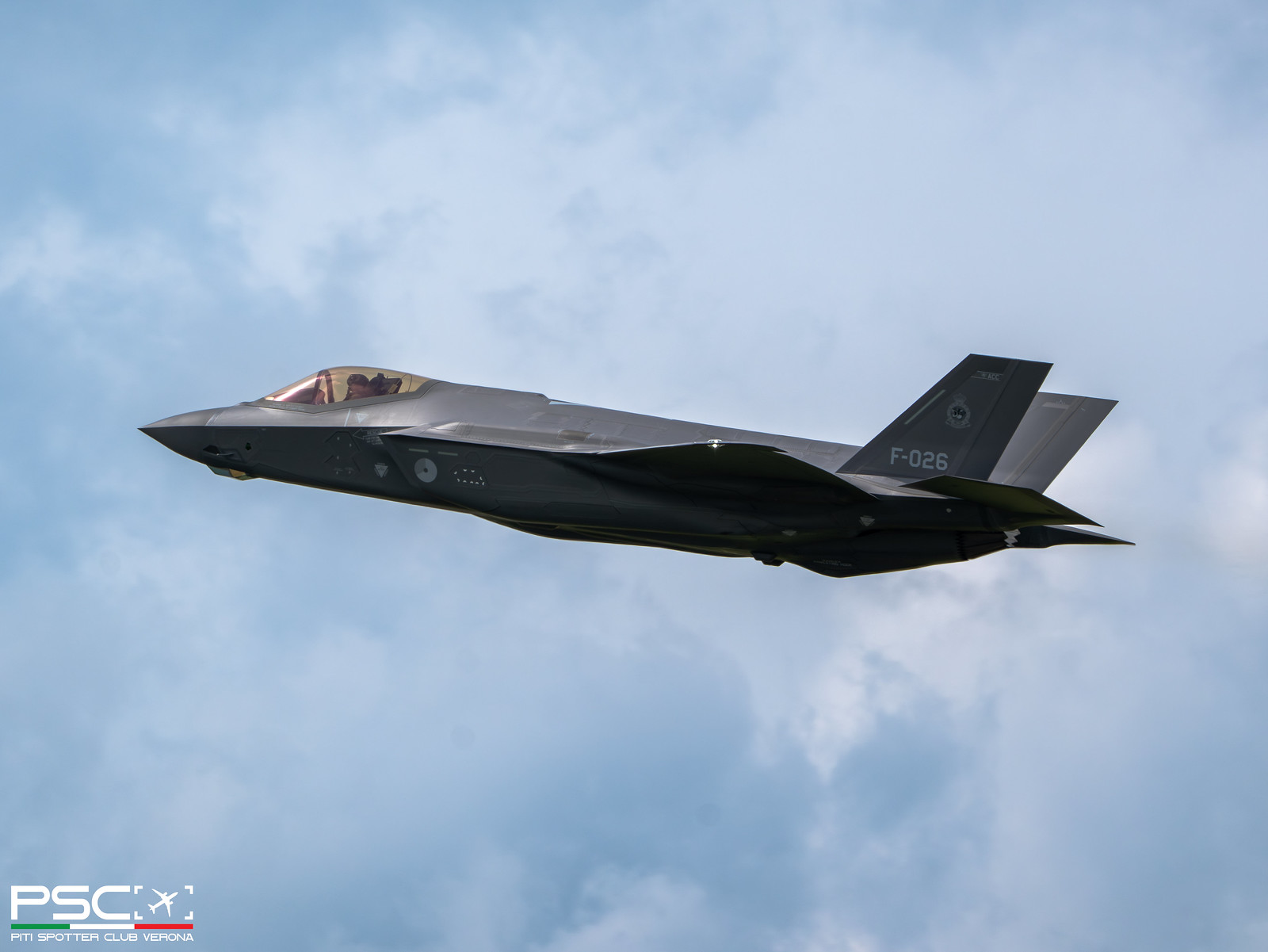 F-026  F-35A AN-26 313sq @ RIAT 2024 © Piti Spotter Club Verona