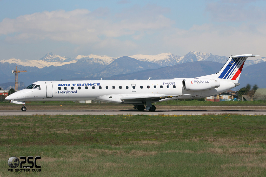 Embraer 135/145 - MSN 668 - F-GUBE @ Aeroporto di Verona © Piti Spotter Club Verona