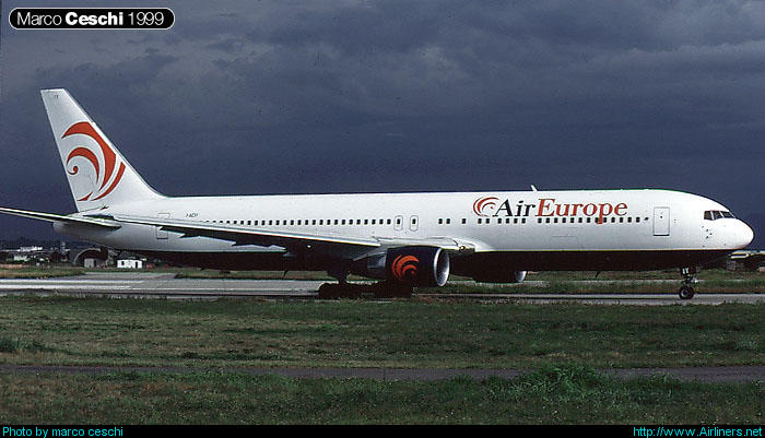 I-AEIY  B767-330ER  25208/381  Air Europe Italy @ Aeroporto di Verona © Piti Spotter Club Verona 