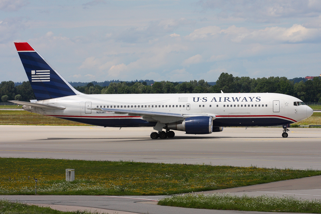 N253AY B767-2B7ER 24894/338 US Airways @ Münich Airport 05.2009 © Piti Spotter Club Verona