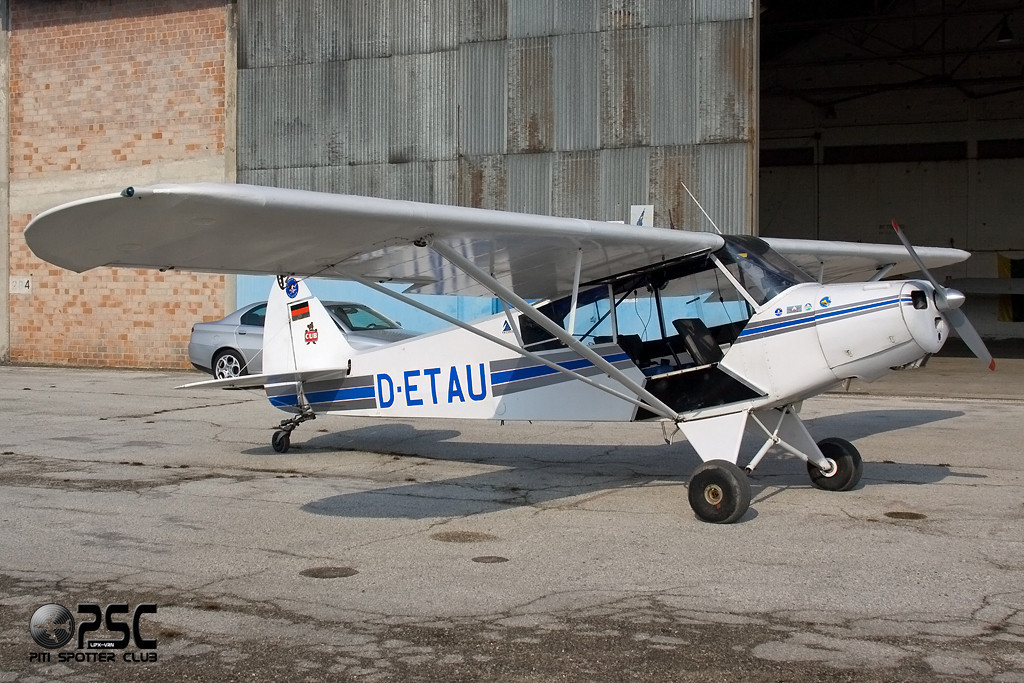 D-ETAU - Piper PA-18 Super Cub @ Aeroporto Verona Boscomantico © Piti Spotter Club Verona