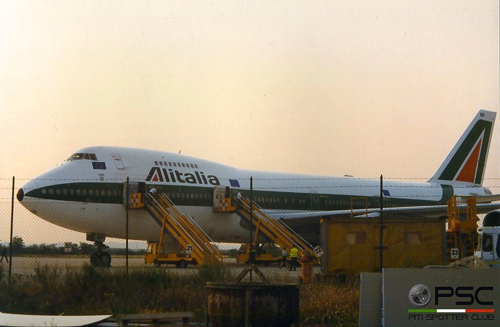 I-DEMP  B747-243B  22513/546  Alitalia  @ Aeroporto di Verona © Piti Spotter Club Verona
