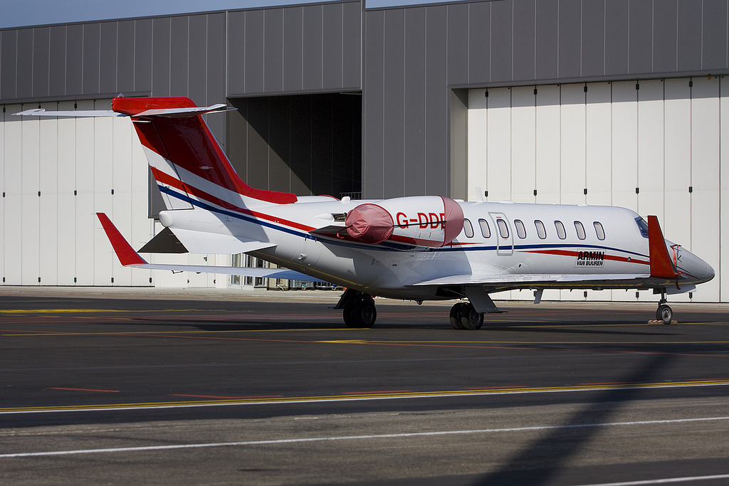 G-DDDJ Learjet 45XR 45-404 RCS Trading Corp. Ltd. @ Rimini Airport 21.07.2012 © Piti Spotter Club Verona