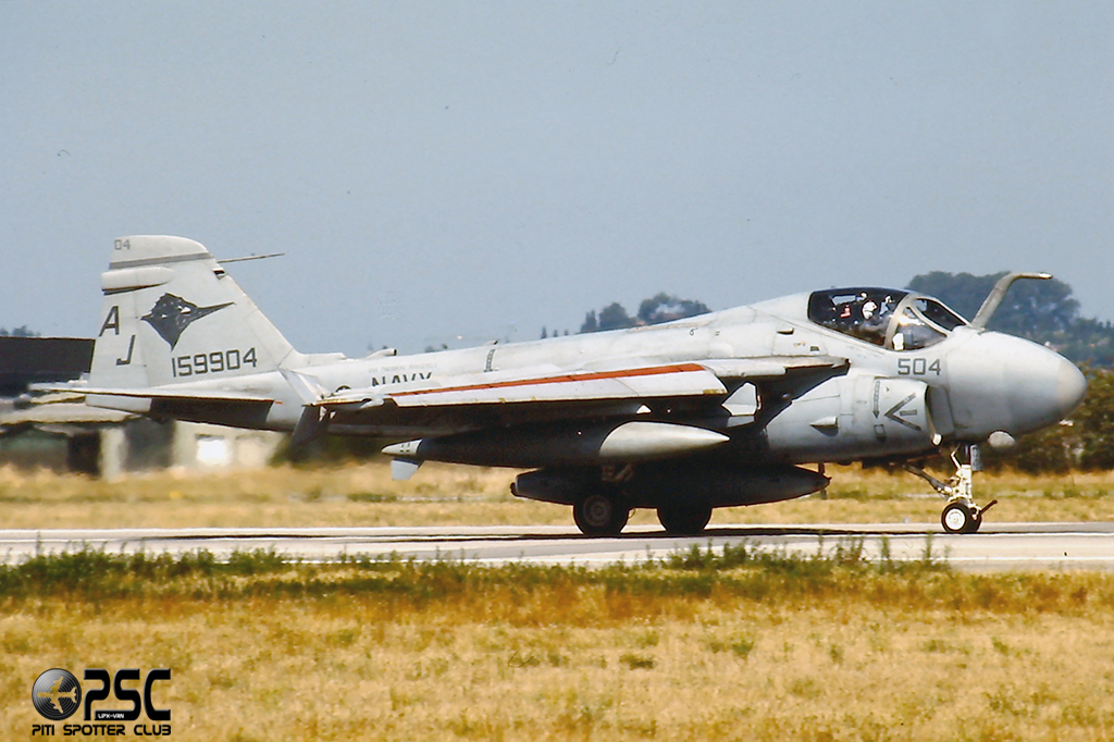 159904  504  A-6E  I-580 @ Aeroporto di Verona   © Piti Spotter Club Verona