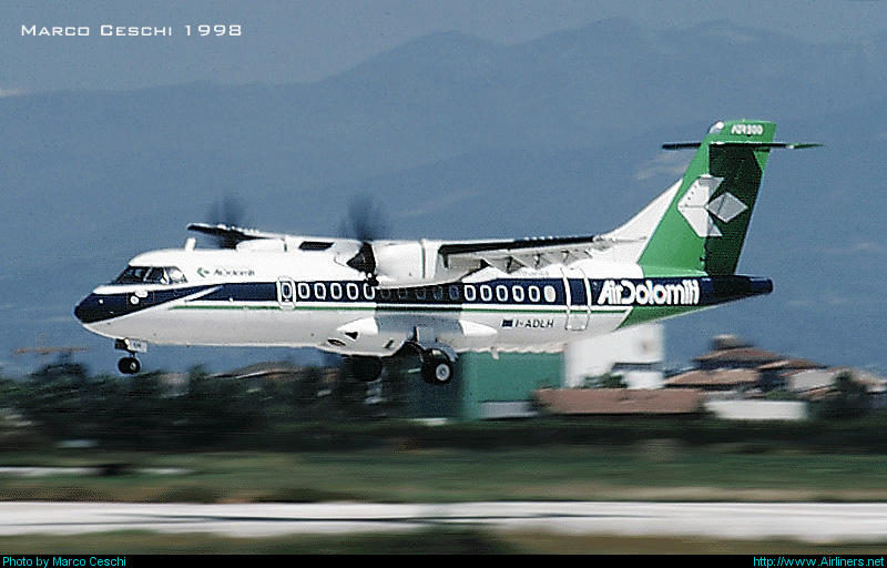 I-ADLH  ATR42-500  445  Air Dolomiti  @ Aeroporto di Verona © Piti Spotter Club Verona 