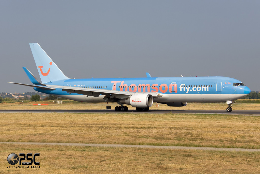 Boeing 767 - MSN 28042 - G-OBYD  @ Aeroporto di Verona © Piti Spotter Club Verona