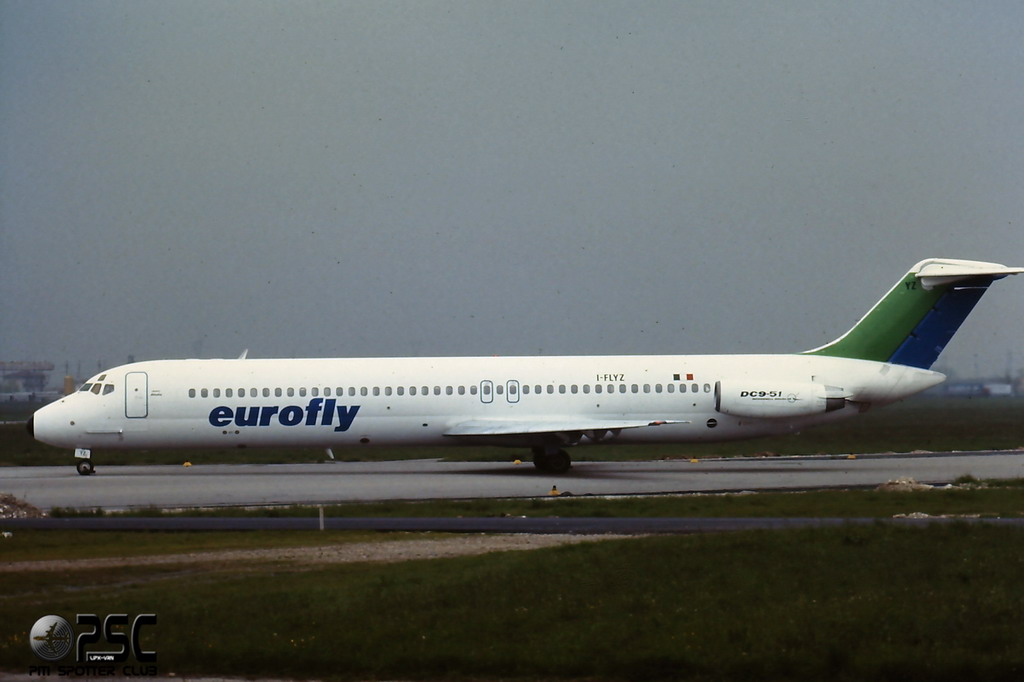  I-FLYZ DC-9-51 47697/816 Eurofly @ Aeroporto di Verona © Piti Spotter Club Verona