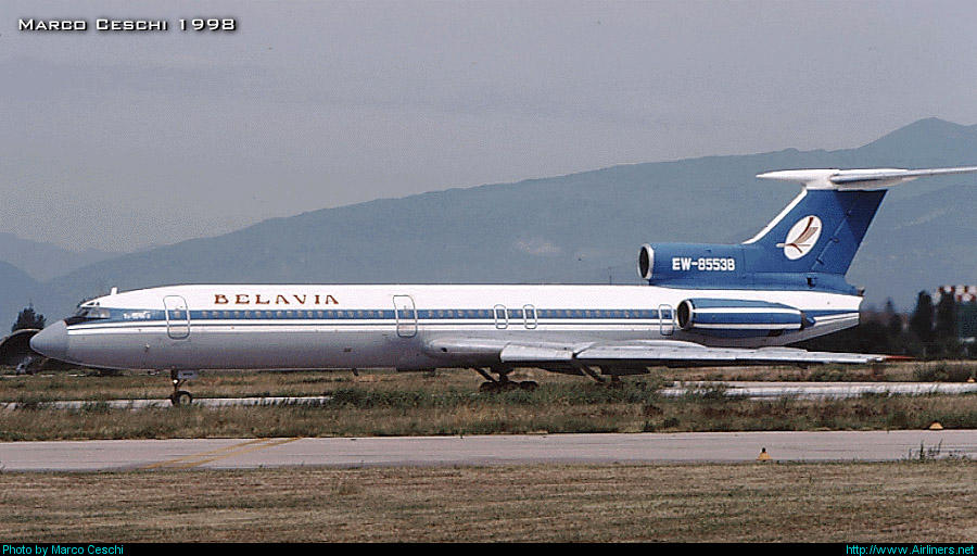 EW-85538 Tupolev Tu-154B-2  @ Aeroporto di Verona © Piti Spotter Club Verona