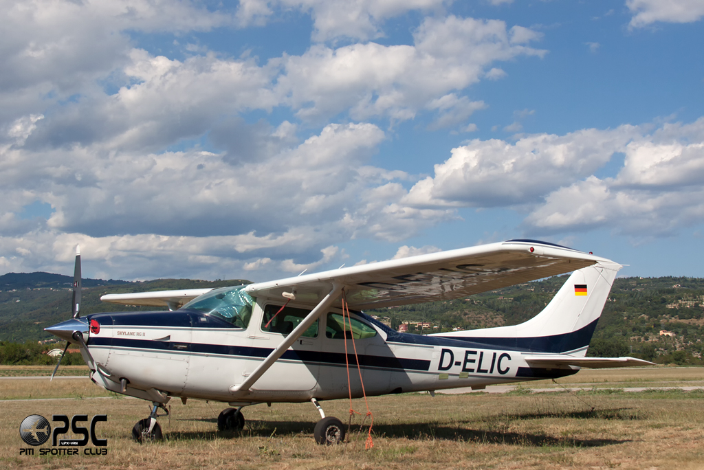 D-ELIC Cessna TR182 Turbo Skylane RG C82R R18201847 @ Aeroporto Verona Boscomantico © Piti Spotter Club Verona