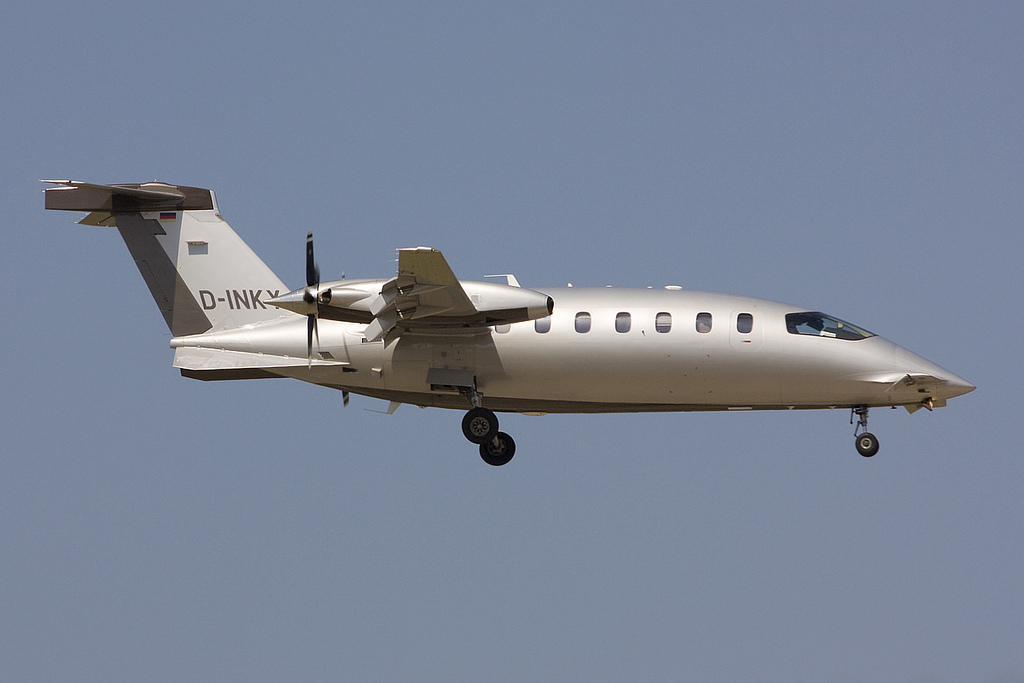 D-INKY P180 1162 AirGo Flugservice GmbH @ Rimini Airport 18.07.2012 © Piti Spotter Club Verona
