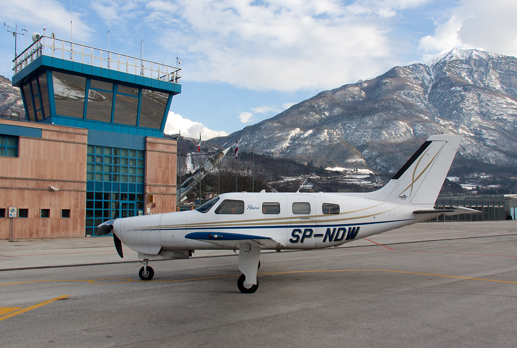 SP-NDW - Piper PA-46R-350T Matrix - Private @ Aeroporto di Trento © Piti Spotter Club Verona
