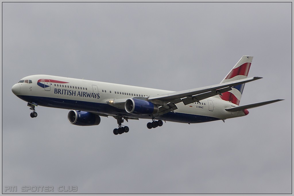 G-BNWZ B767-336ER 25733/648 British Airways @ Frankfurt Airport 22.10.2014  © Piti Spotter Club Verona