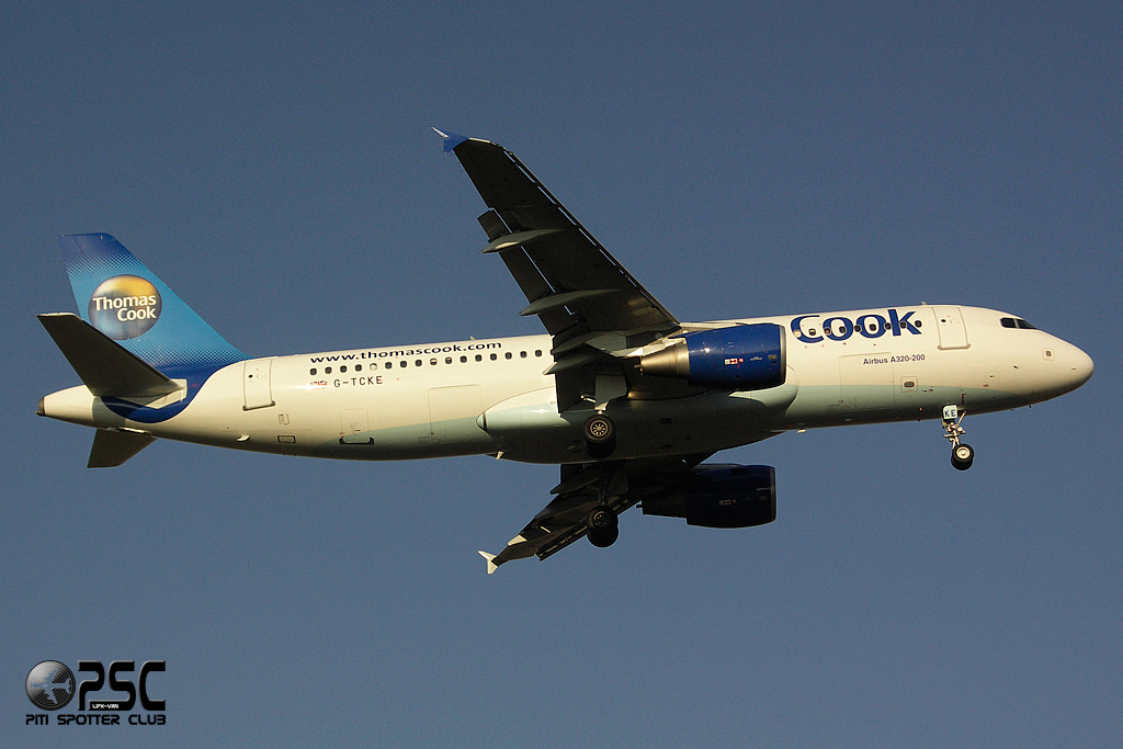 G-TCKE A320-214 1968 Thomas Cook Airlines @ Aeroporto di Verona © Piti Spotter Club Verona
