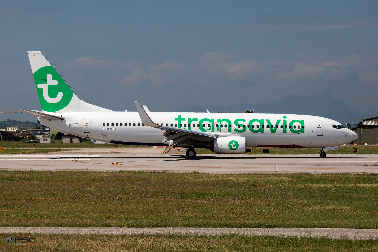 F-GZHD B737-8K2 29650/2583 Transavia France @ Aeroporto di Verona - 2016 © Piti Spotter Club Verona