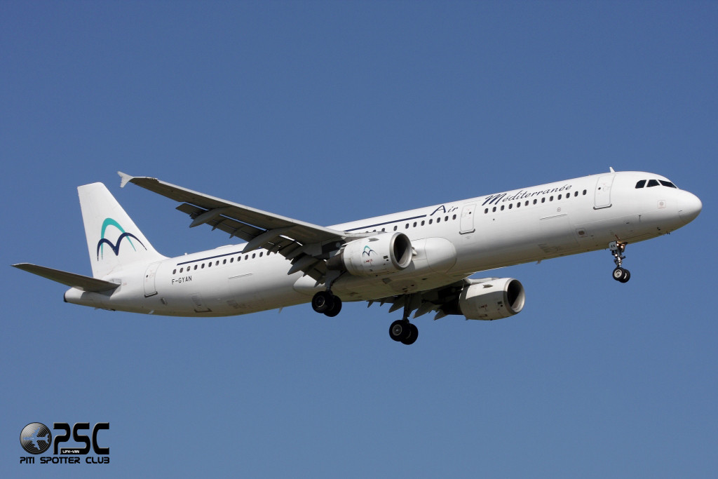 F-GYAN A321-111 535 Air Méditerranée