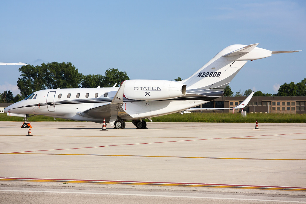 N228DB Ce750 750-0228 Wilmington Trust Co. @ Treviso Airport 07.05.2013 © Piti Spotter Club Verona