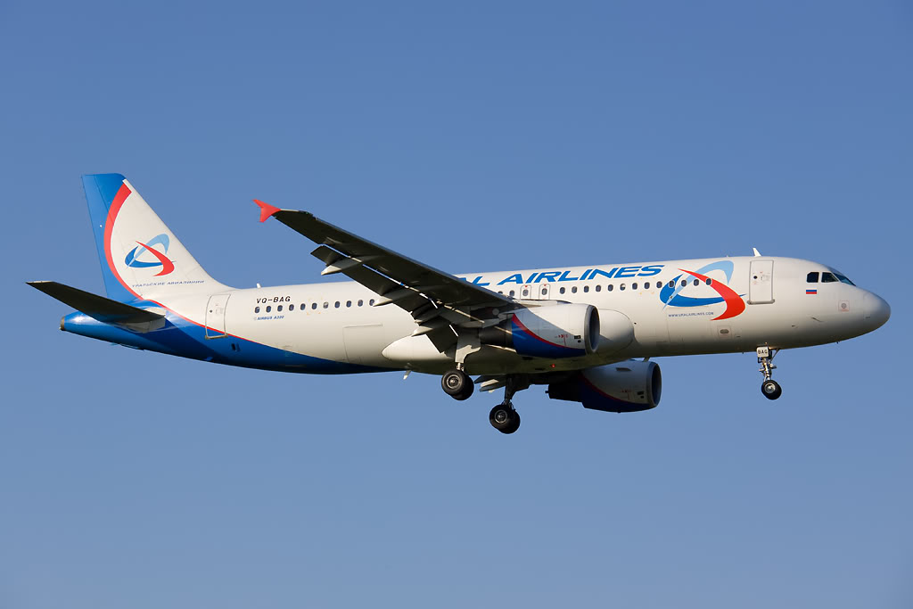 VQ-BAG A320-214 1063 Ural Airlines @ Rimini Airport 20.08.2011 © Piti Spotter Club Verona
