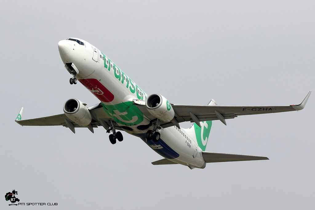 F-GZHA B737-8GJ 34901/2267 Transavia France - @ Aeroporto di Verona - 01/10/2016 © Piti Spotter Club Verona