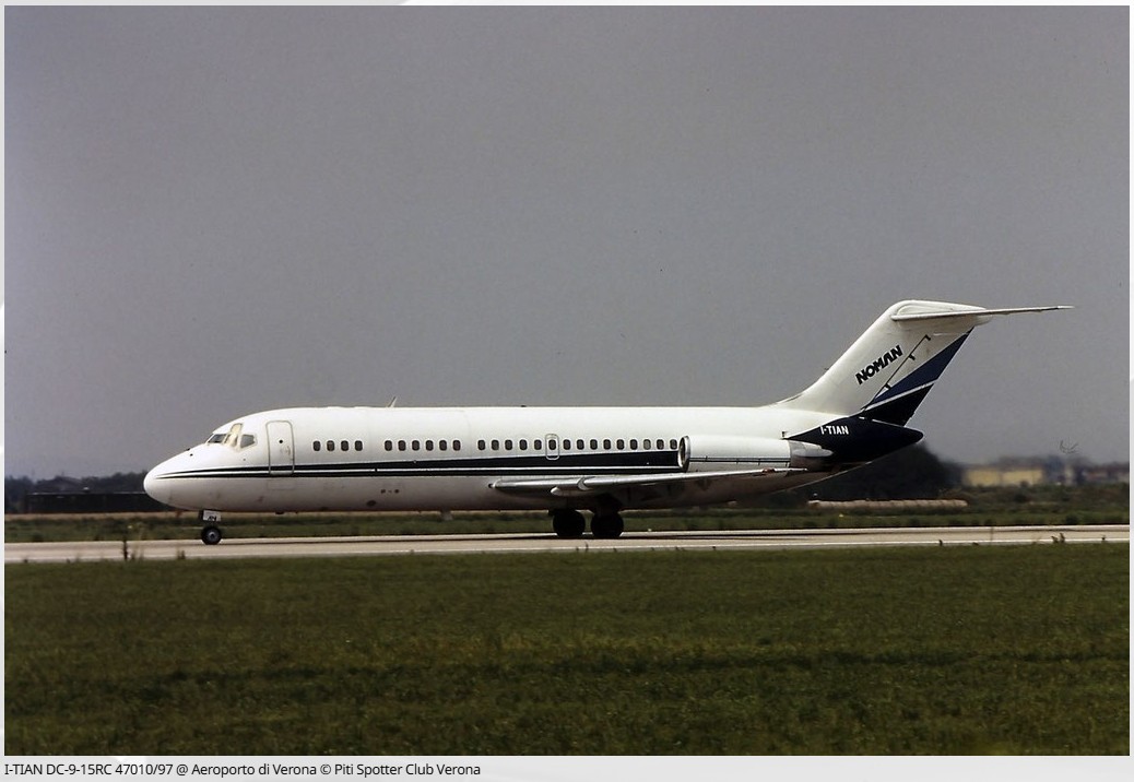 Aviostorie: La storia di NOMAN e dei suoi DC-9