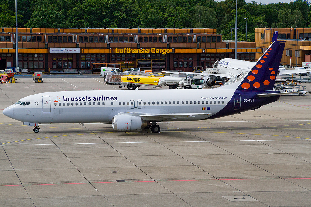 OO-VET B737-4Q8 28202/3009 Brussels Airlines @ Berlin Tegel Airport 06.2012 © Piti Spotter Club Verona