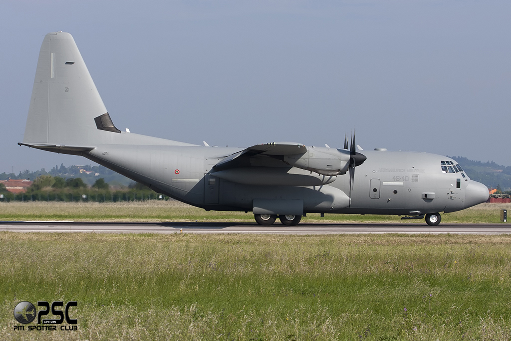 MM62175  46-40  C-130J  5495  2° Gruppo TM @ Aeroporto di Verona   © Piti Spotter Club Verona