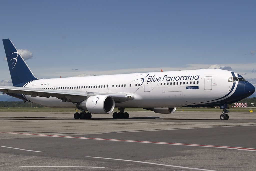 EI-CZH B767-3G5ER 29435/720 Blue Panorama Airlines @ Milano Malpensa Airport 07.2009 © Piti Spotter Club Verona