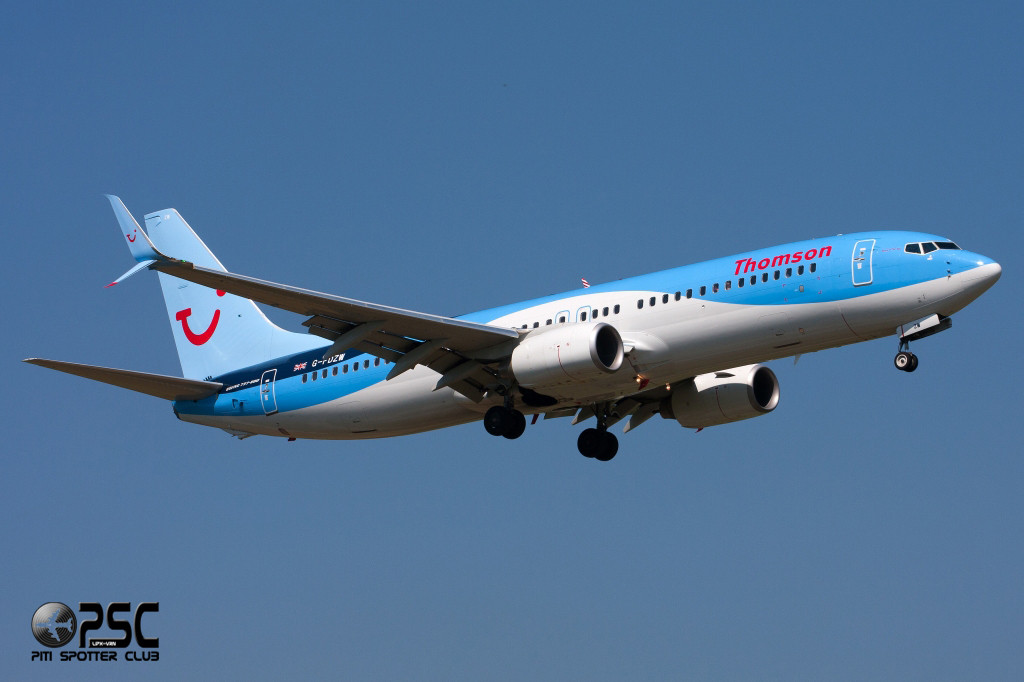 G-FDZW B737-8K5 37254/3586 Thomson Airways