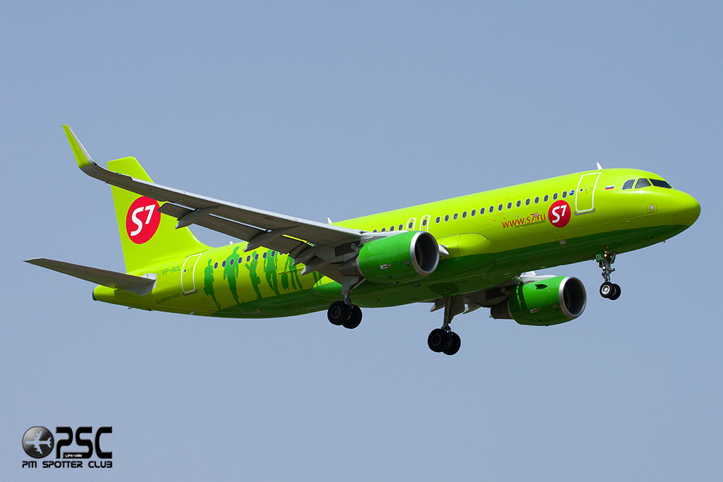 VP-BOL A320-214 6066 S7 Airlines