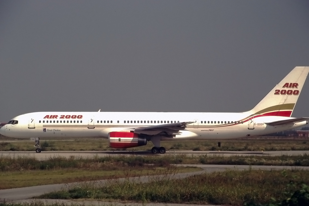 G-OOOV  B757-225  22211/74  Air 2000  @ Aeroporto di Verona © Piti Spotter Club Verona