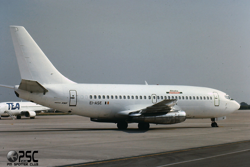 EI-ASE Boeing 737-248C 20220 215 JT8D-9A  Alitalia Cargo 1969 © Piti Spotter Club Verona