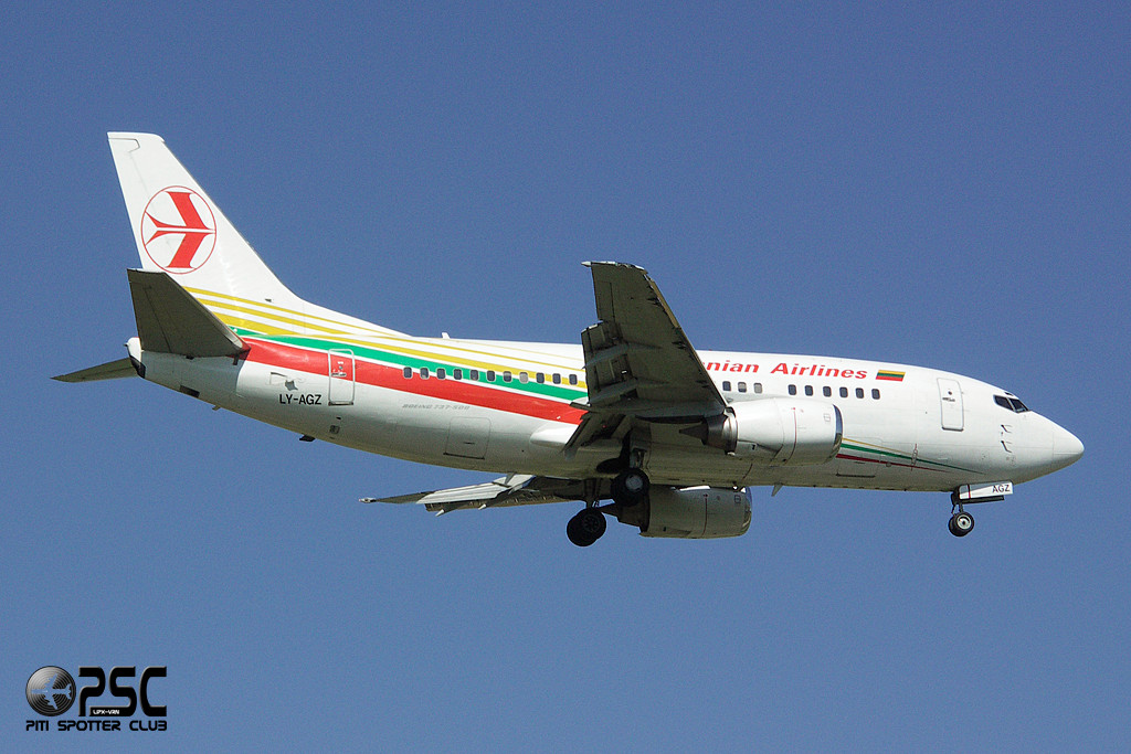 LY-AGZ B737-524 26340/2777 FlyLAL - Lithuanian Airlines
