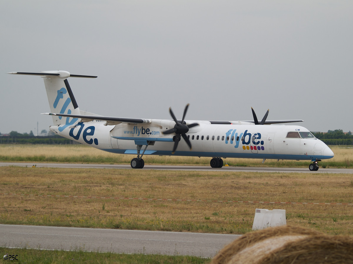 Dash 8 - MSN 4118 - G-JECM  @ Aeroporto di Verona © Piti Spotter Club Verona