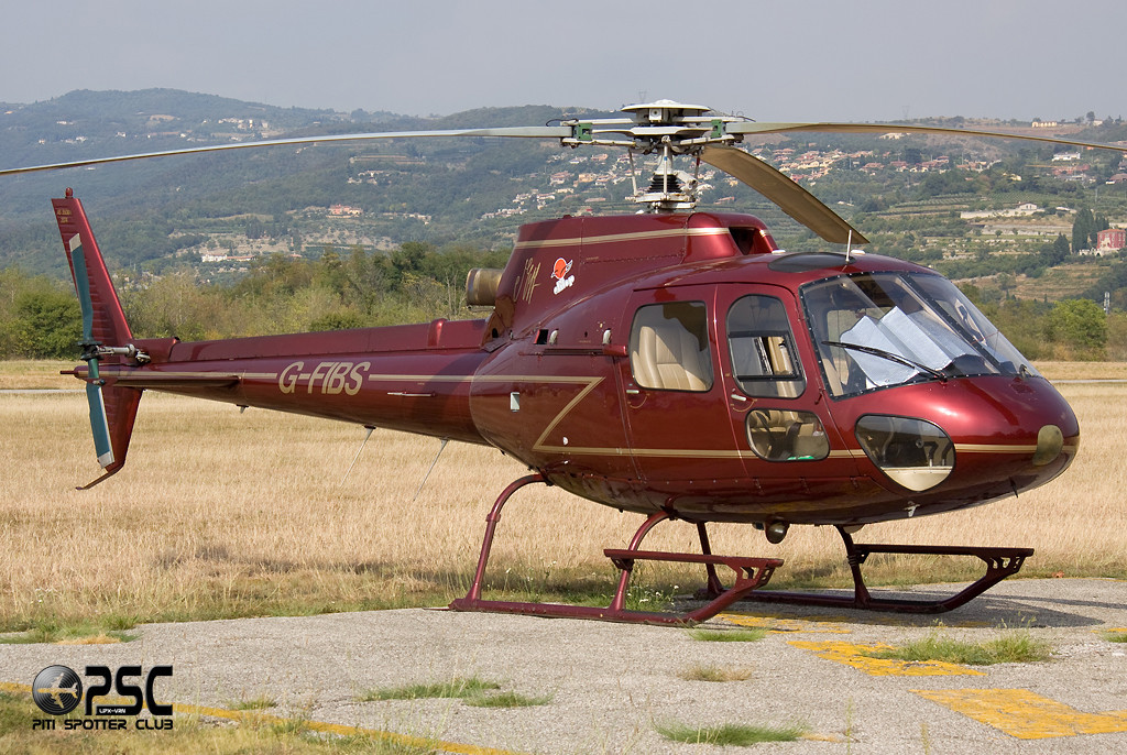 G-FIBS Aerospatiale AS-350B AS50 @ Aeroporto Verona Boscomantico © Piti Spotter Club Verona