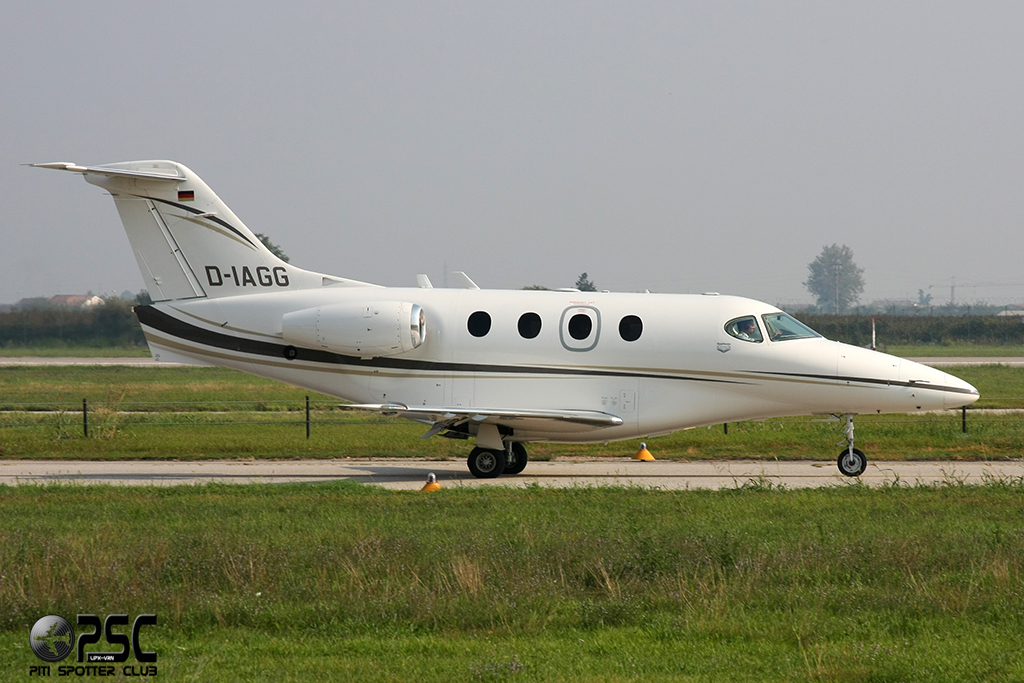 D-IAGG Raytheon 390 RB-35 Vibro Air Flugservice GmbH & Co. KG @ Aeroporto di Verona © Piti Spotter Club Verona