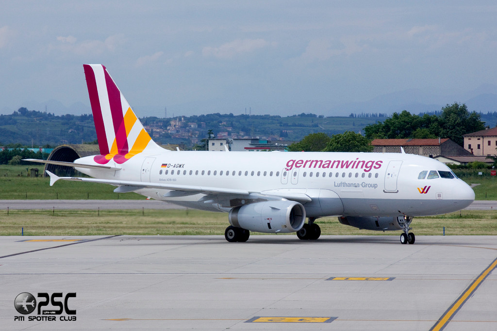 D-AGWX A319-132 5569 Germanwings @ Aeroporto di Verona © Piti Spotter Club Verona