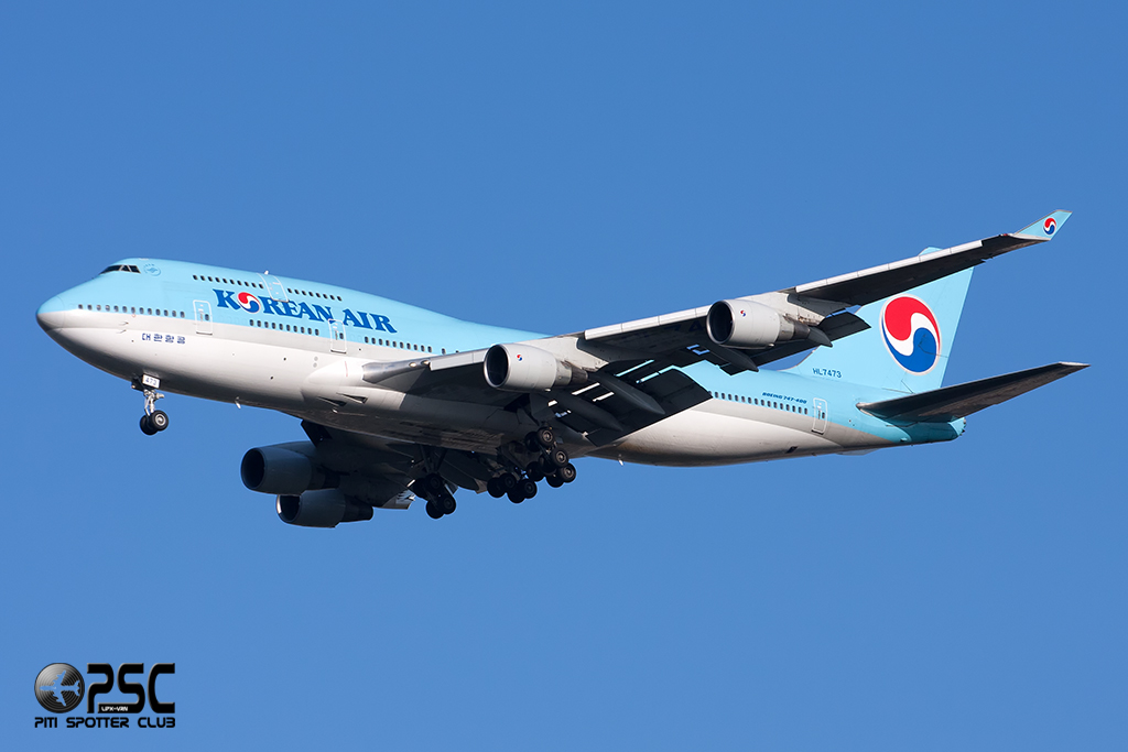 HL7473 B747-4B5 28335/1098 Korean Air @ Milano Malpensa Airport 06.04.2014 © Piti Spotter Club Verona