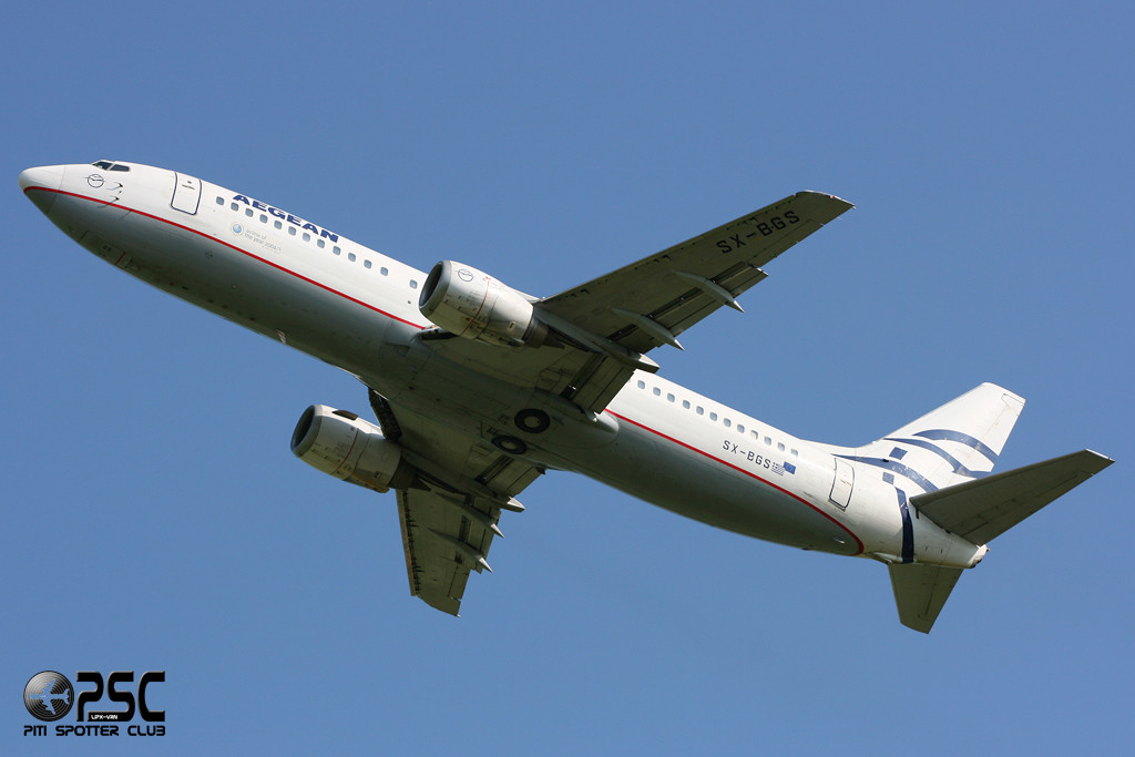 SX-BGS B737-4Q8 26279/2221 Aegean Airlines