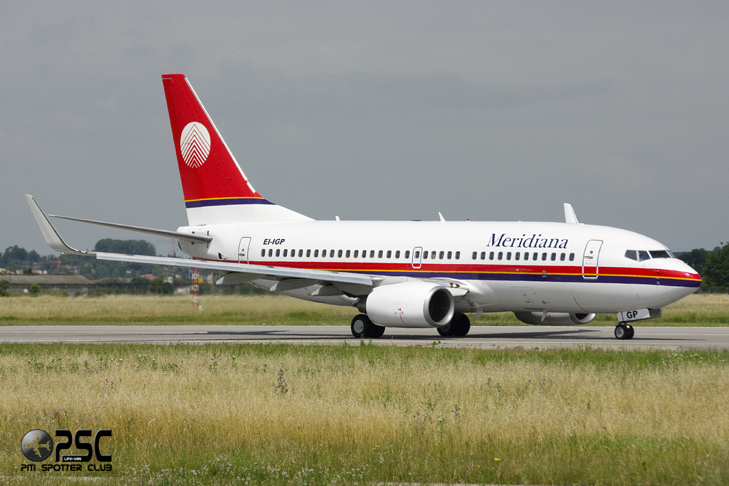 EI-IGP  B737-7GL  37233/2578  Meridiana  @ Aeroporto di Verona © Piti Spotter Club Verona