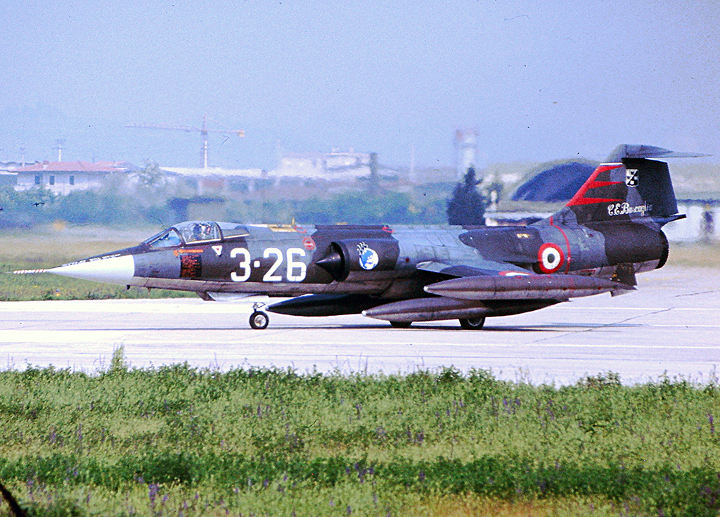 Gli F-104 del Terzo Stormo: 3-26 -  @ Aeroporto di Verona   © Piti Spotter Club Verona
