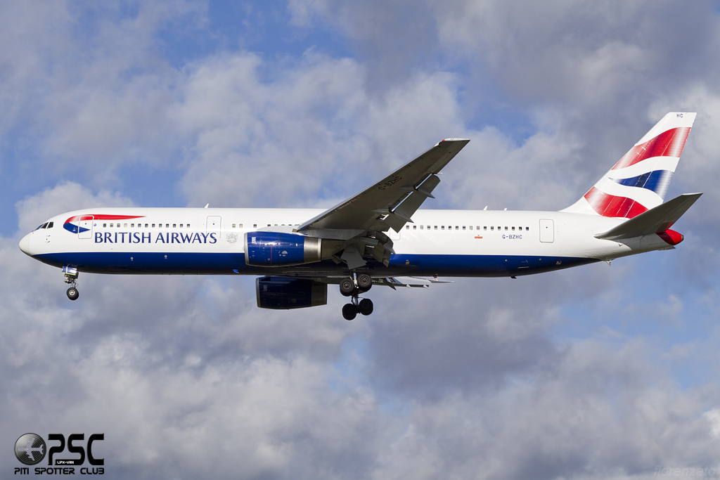 G-BZHC B767-336ER 29232/708 British Airways @ London Heathrow Airport 07.02.2014  © Piti Spotter Club Verona