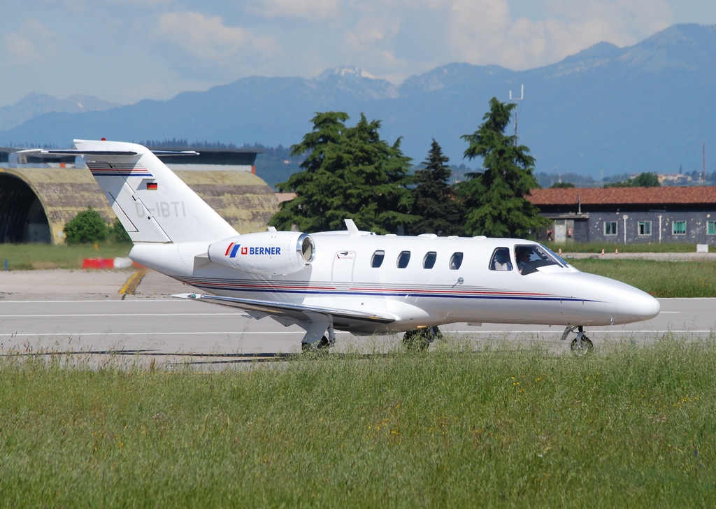 D-IBTI Ce525 (CJ1+) 525-0684 Berner GmbH @ Aeroporto di Verona © Piti Spotter Club Verona