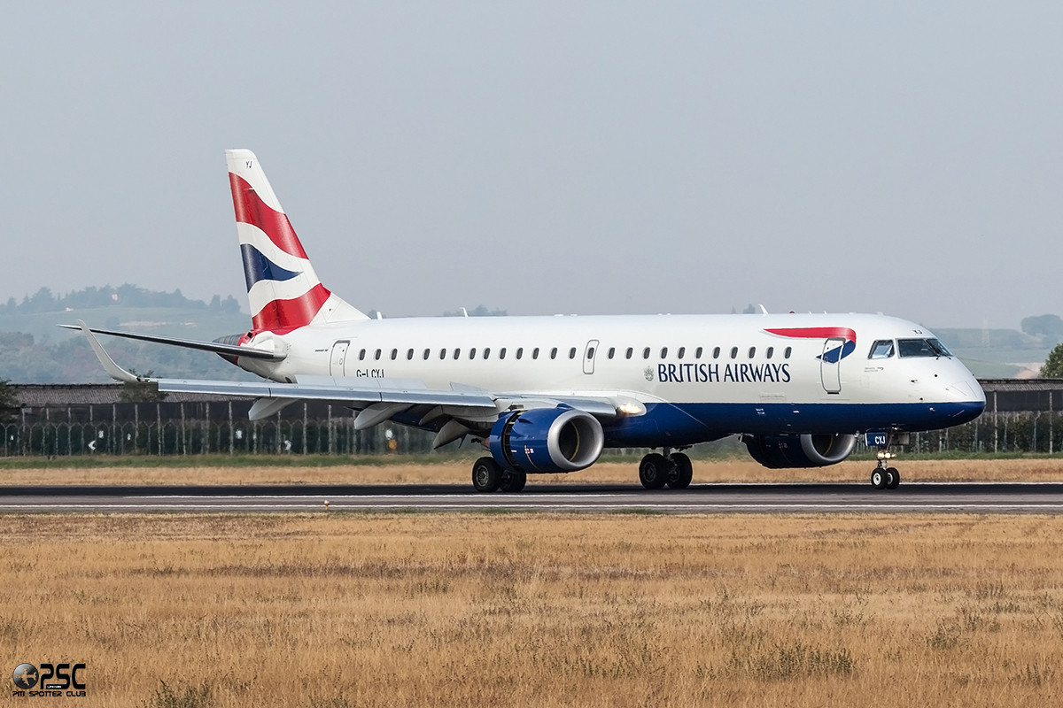 G-LCYJ ERJ190SR 19000339 BA CityFlyer @ Aeroporto di Verona © Piti Spotter Club Verona