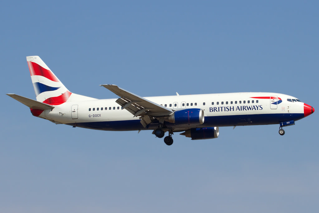 G-DOCX B737-436 25857/2451 British Airways @ Bologna Airport 10.10.2011 © Piti Spotter Club Verona