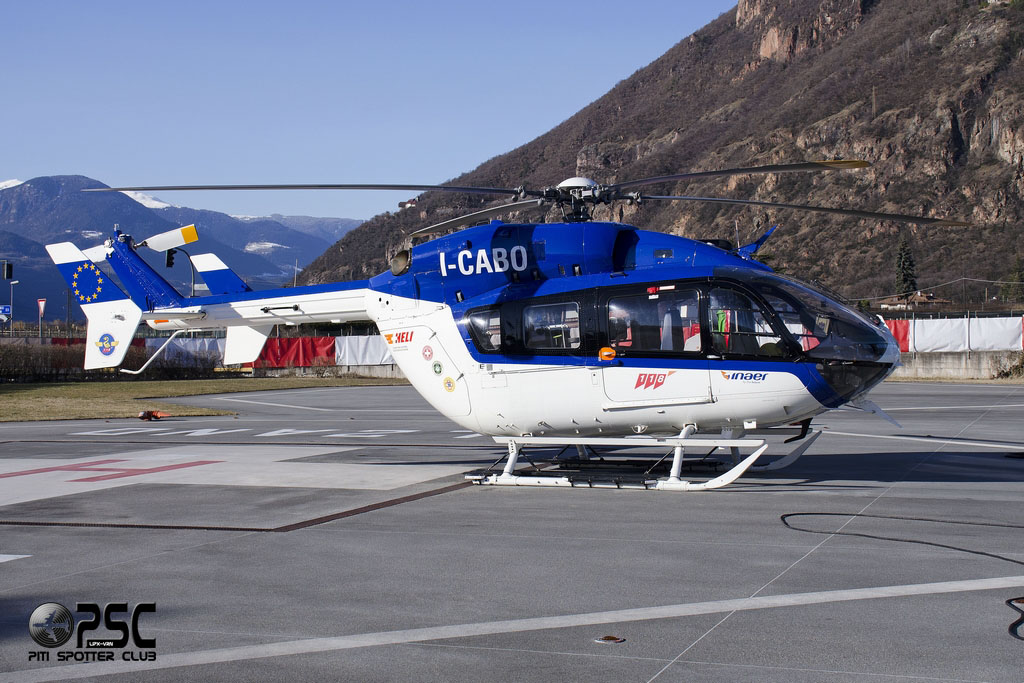 I-CABO I-CABO) | Eurocopter EC145 @ Aeroporto di Bolzano © Piti Spotter Club Verona
